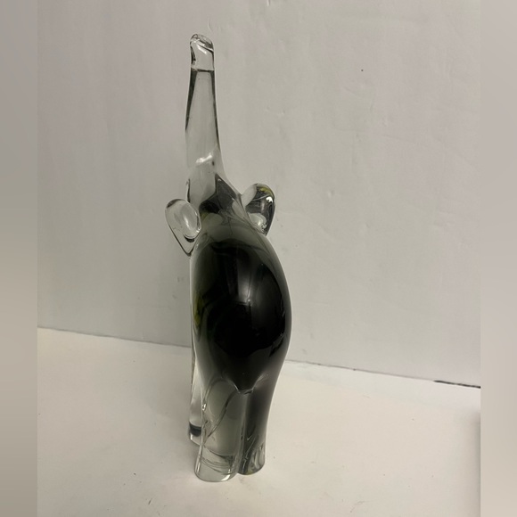 Italian VETRI DI Murano Art Glass Elephant with Labels Vintage 1980s Excellent - Picture 3 of 6